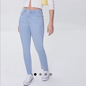 High waist mom jeans